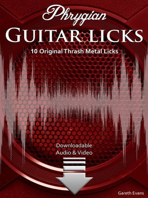 cover image of Phrygian Guitar Licks